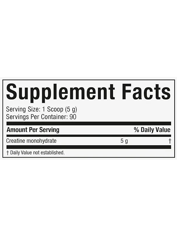 Creatina Monohidratada Platinum MuscleTech 450gr – 90 Servicios imagen 2