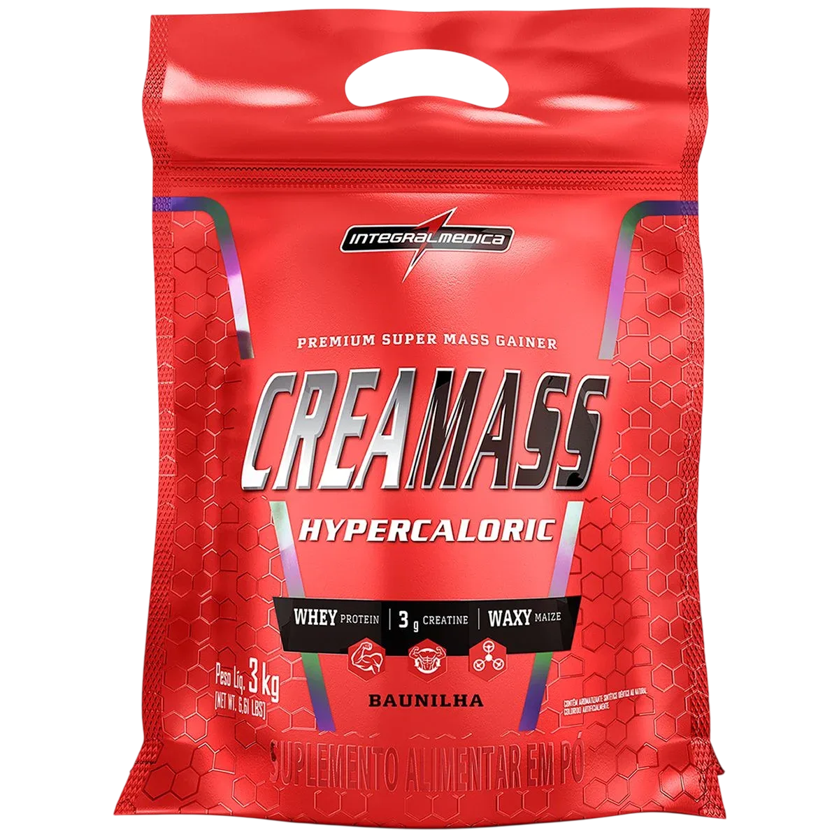 Hipercalórico Crea Mass 3kg / 6.6Lb – Integral Médica
