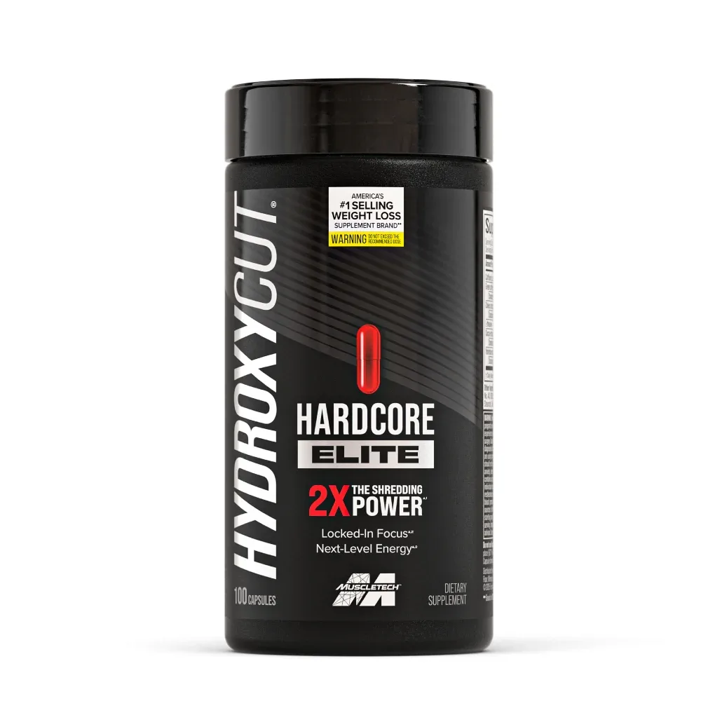 Hydroxycut Hardcore Elite MuscleTech 100 Cápsulas