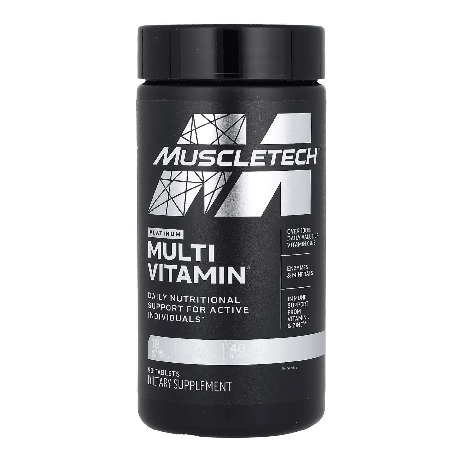 Multivitamínico Platinum MuscleTech 90 Cápsulas